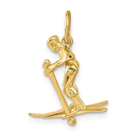 Skier Charm