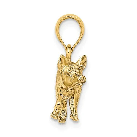 Farm Pig Charm