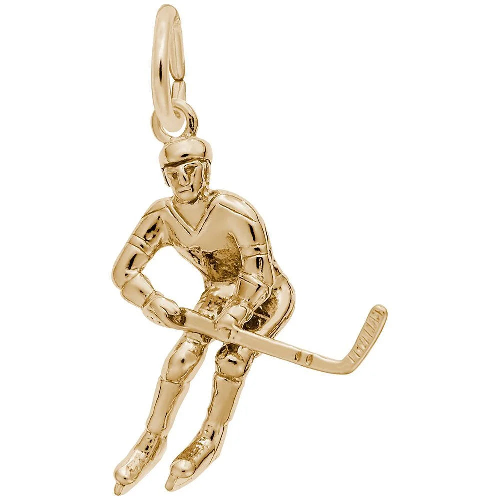 Hockey Player Charm
