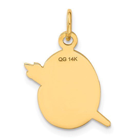 Artist Palette Charm