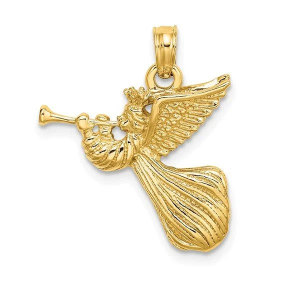 Angel with Trumpet Charm