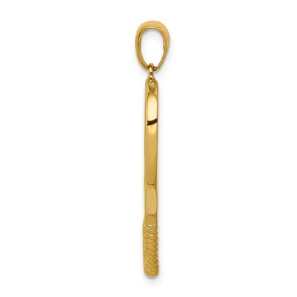 Tennis Racquet Charm