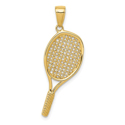 Tennis Racquet Charm