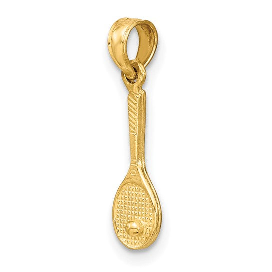Tennis Racquet and Ball Charm