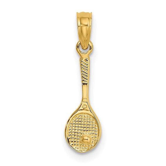 Tennis Racquet and Ball Charm