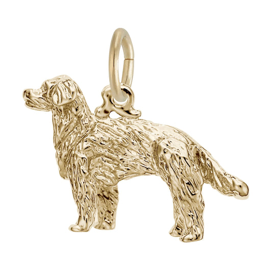 Golden Retriever Charm