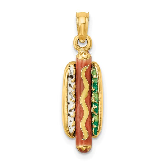 Hot Dog Charm