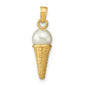 Ice Cream Cone Charms