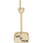 Snow Shovel Charm