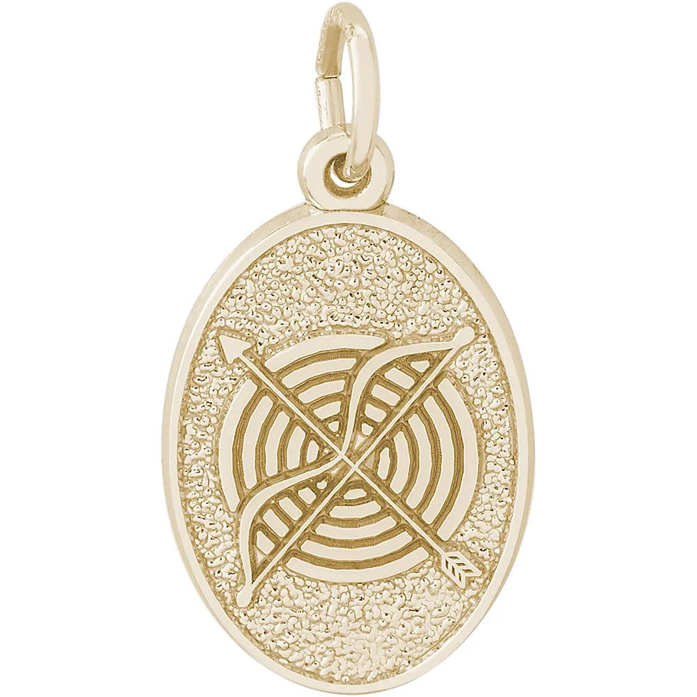 Archery Disc Charm