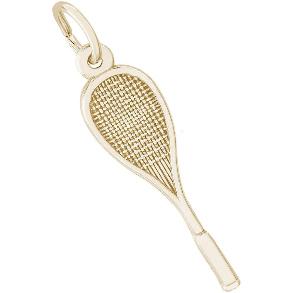 Squash Racket Charm