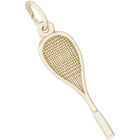 Squash Racket Charm