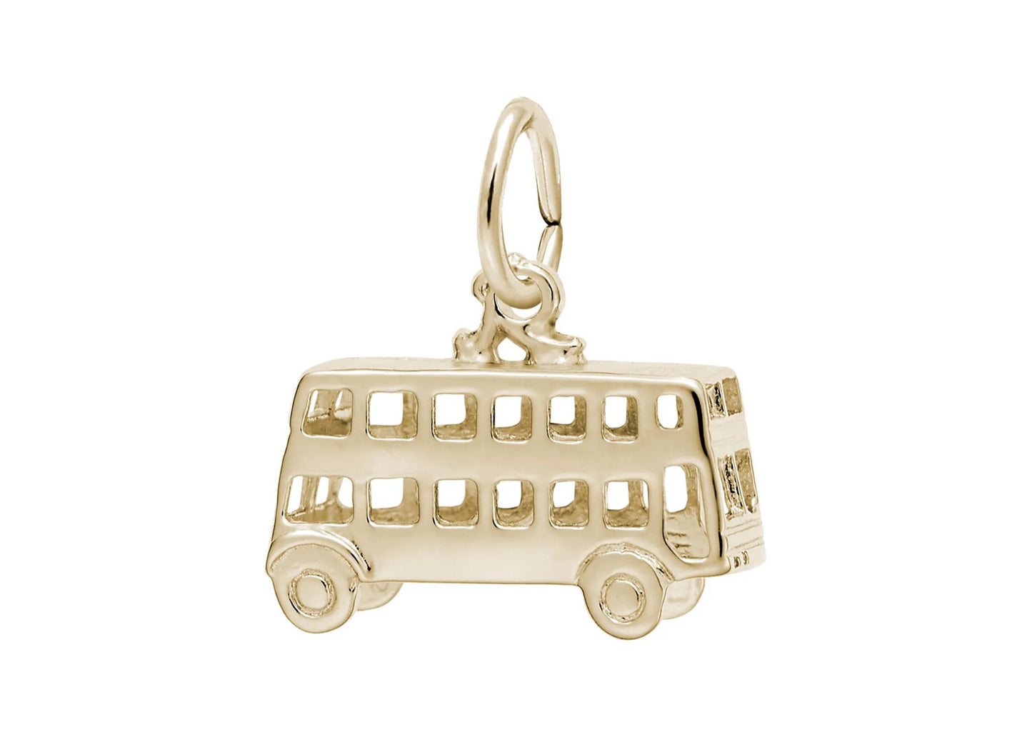 Double Decker Bus Charm