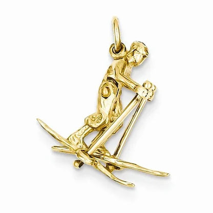 Skier Charm
