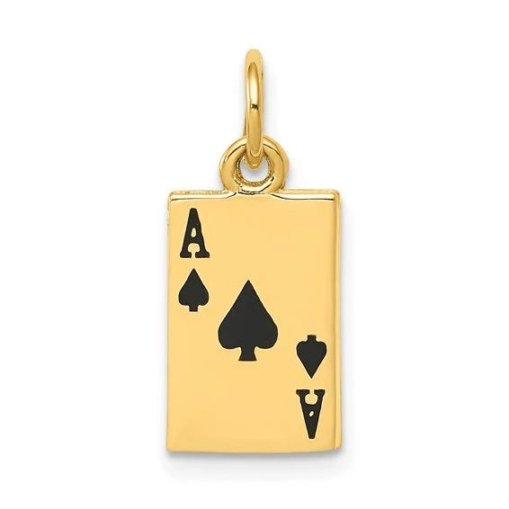 Playing Card Ace Charm