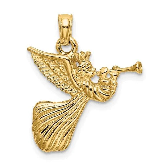 Angel with Trumpet Charm