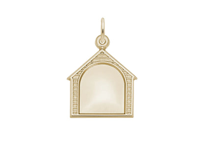 Personalized Photo Art Dog House Charm