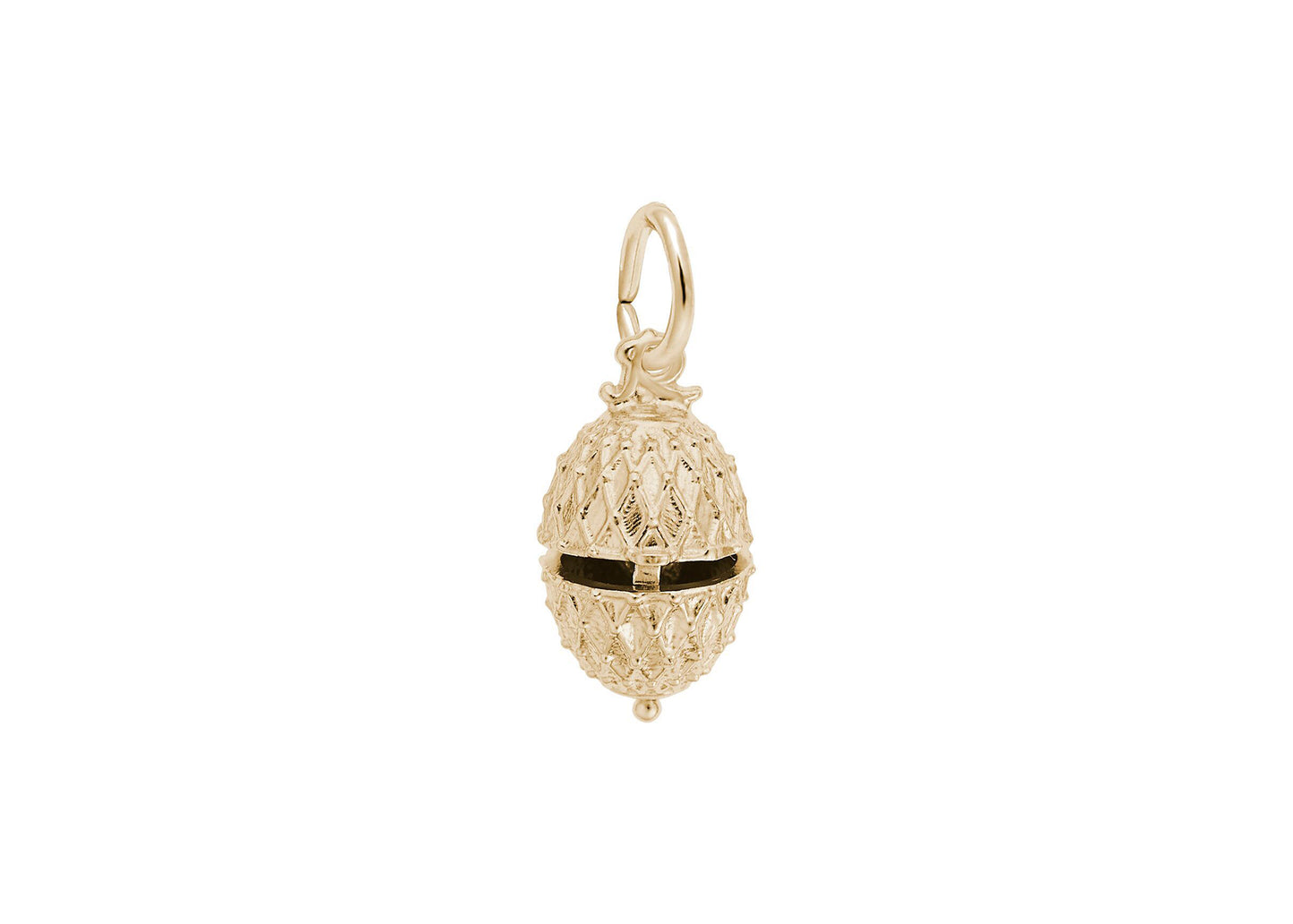 Opening Easter Egg with Chick Charm