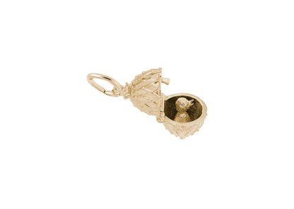 Opening Easter Egg with Chick Charm