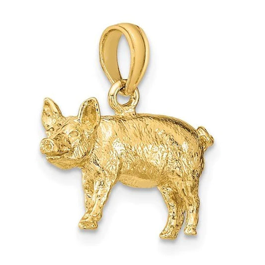 Farm Pig Charm