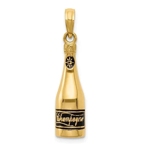 Champagne Bottle Charm