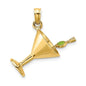 Martini Glass Charm