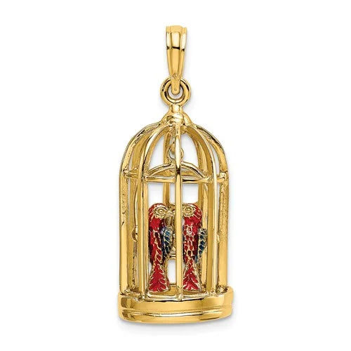 Bird Cage Charm
