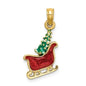 Tree and Sleigh Charm