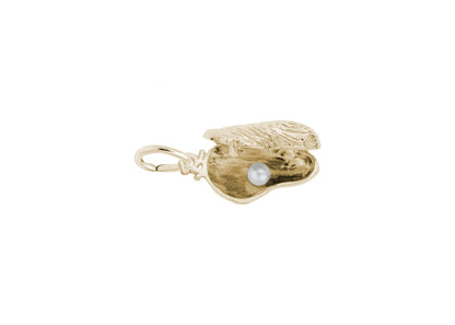 Opening Oyster Charm