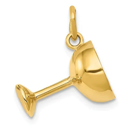 Champagne Glass Charm